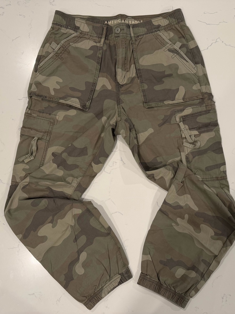 American Eagle Outfitters Women's Camo Baggy Jogger Pants